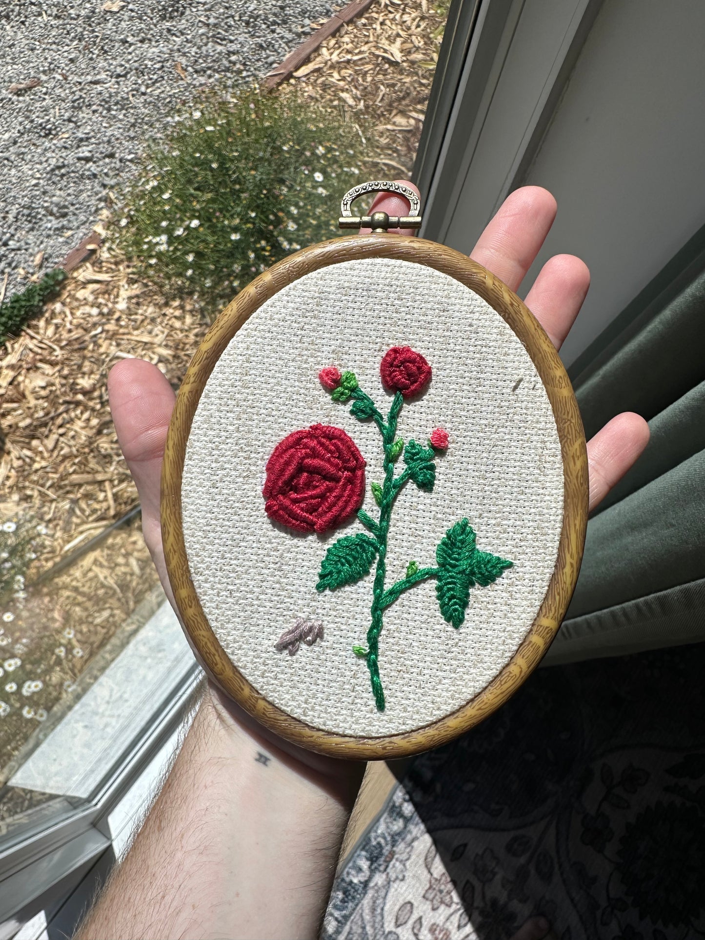 Rose Embroidery